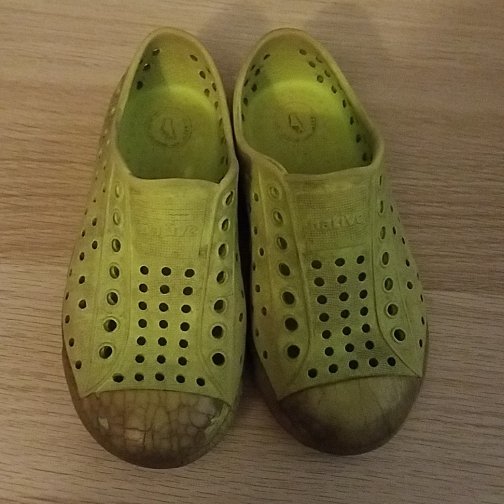Very used (loved) native sandals